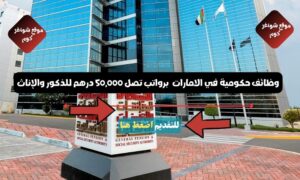 وظائف حكومية في الامارات لدي الهيئة العامة للمعاشات والتأمينات الاجتماعية برواتب تصل 50,000 درهم للذكور والإناث