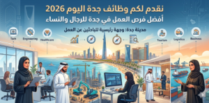 وظائف جدة اليوم 2026 | أفضل فرص العمل في جدة للرجال والنساء