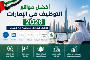 أفضل مواقع التوظيف في الإمارات 2026 ( الدليل الشامل للباحثين عن العمل )
