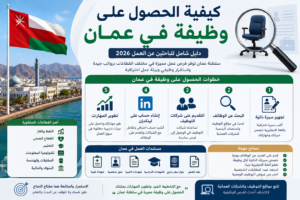 كيفية الحصول على وظيفة في عمان 2026 | دليل شامل للباحثين عن العمل